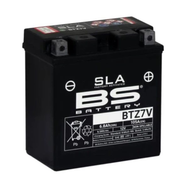 BS Battery Motosiklet Aküsü BTZ7V (SLA)