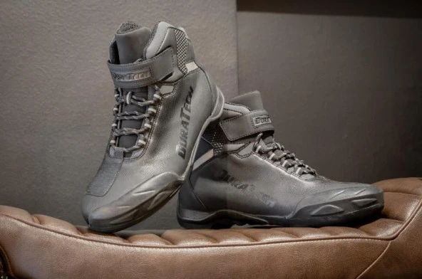 Forte Gt Duratech 23 Milano Korumalı Yarım Motosiklet Botu 40 Numara Siyah - 3