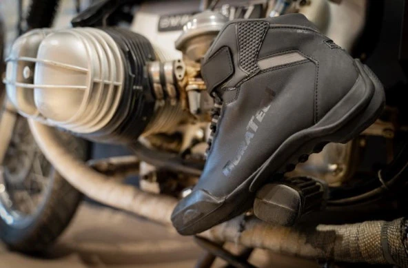 Forte Gt Duratech 23 Milano Korumalı Yarım Motosiklet Botu 40 Numara Siyah - 4