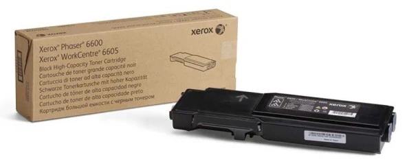 Tonersepeti Xerox Phaser 6600-106R02236 Siyah Y.K. Orjinal Toner