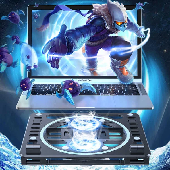 Zore HZ-01 Soğutucu Fanlı Laptop Standı - 4
