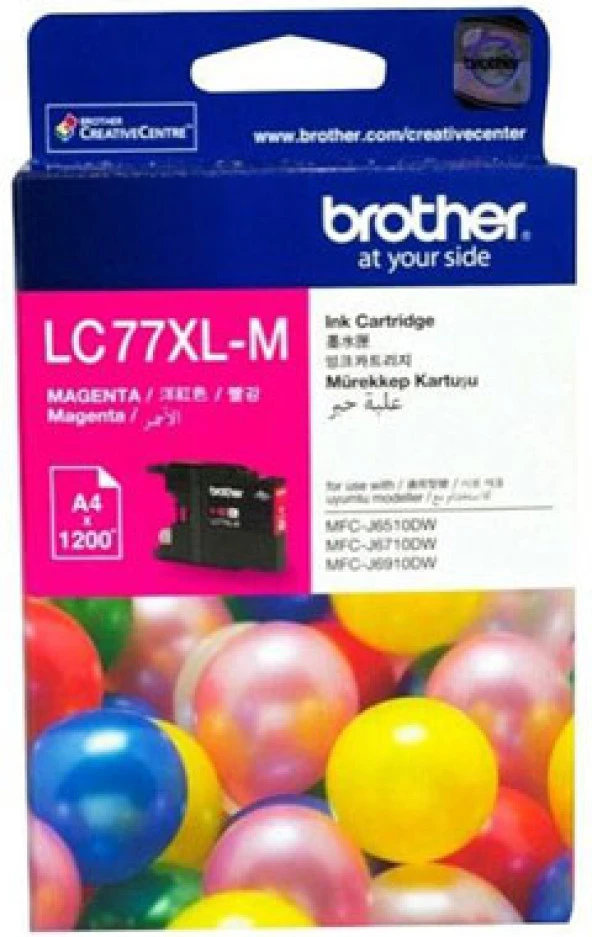 Tonersepeti Brother LC77XL Kırmızı Orjinal Kartuş