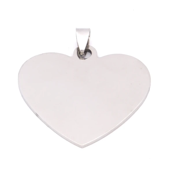 FerizZ 316L Çelik Kalpli Kolye Ucu TGR-552 ürün görseli