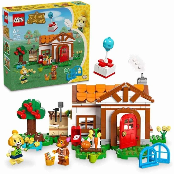 Lego Animal Crossing Isabelle Ev Ziyaretinde 77049 Li