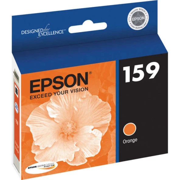 Tonersepeti Epson T1599-C13T15994010 Orjinal Turuncu Kartuş