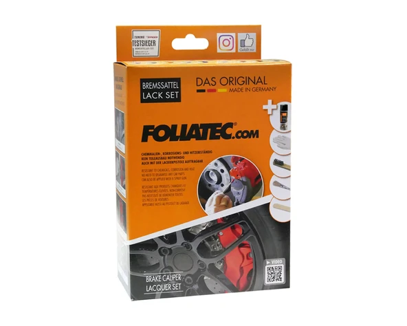 Foliatec Fren Kaliperi Boya Seti 3 Komponet Yaris Kirmizisi