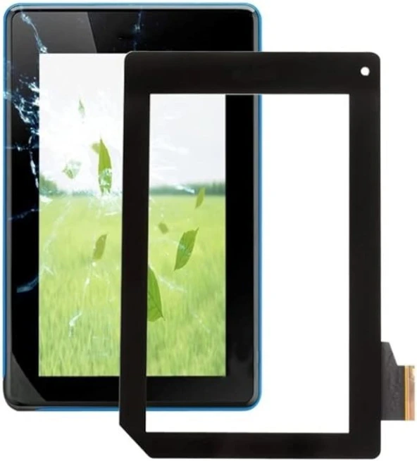 Acer Uyumlu Iconia Tab B1-A71 7'' Tablet Dokunmatik Siyah Ön Cam