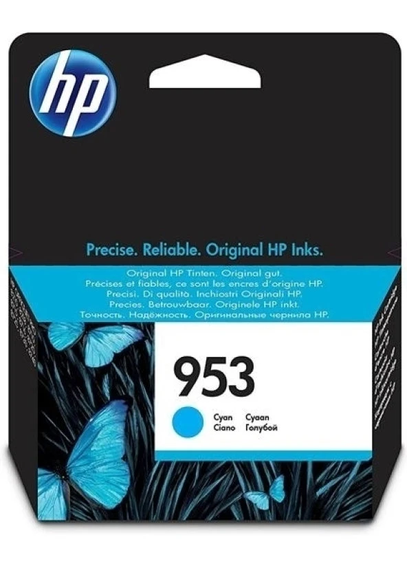 Tonersepeti HP 953-F6U12A Mavi Orjinal Kartuş