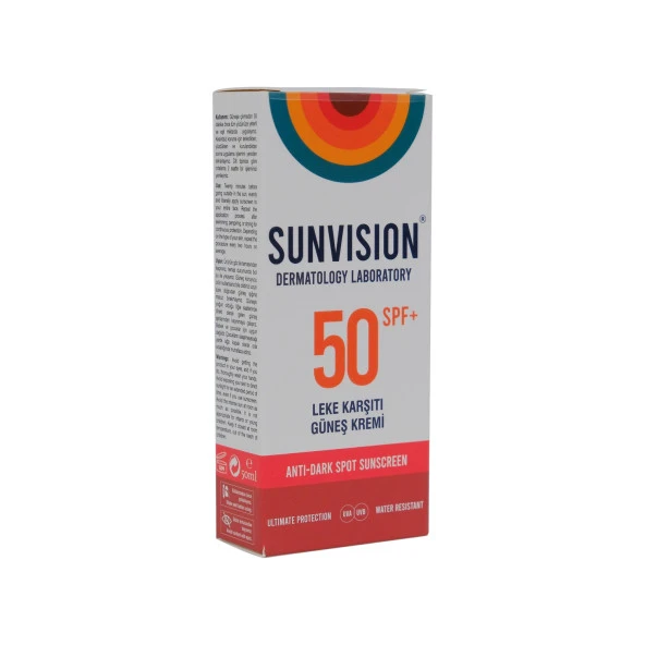 Sunvision Leke Karşıtı Güneş Kremi 50ml