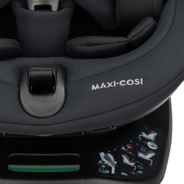 Maxi-Cosi Spinel 360 S Derece Dönebilen Yatabilen İsofix'li 0-36 Kg Oto Koltuğu Authentic Black - 5