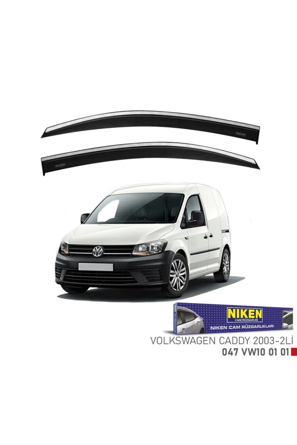 Vw Caddy Cam Rüzgarlığı Kromlu
