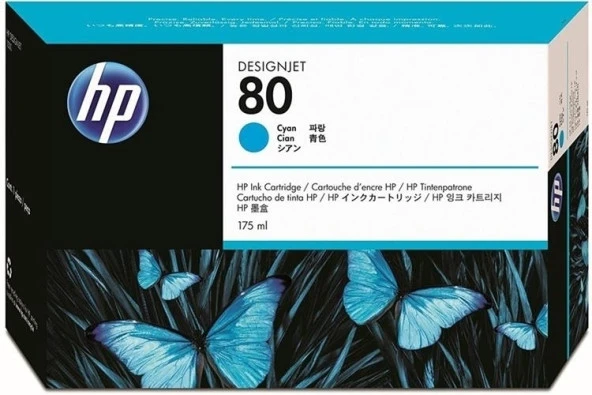 Tonersepeti Hp 80-C4872A Orjinal Mavi Kartuş