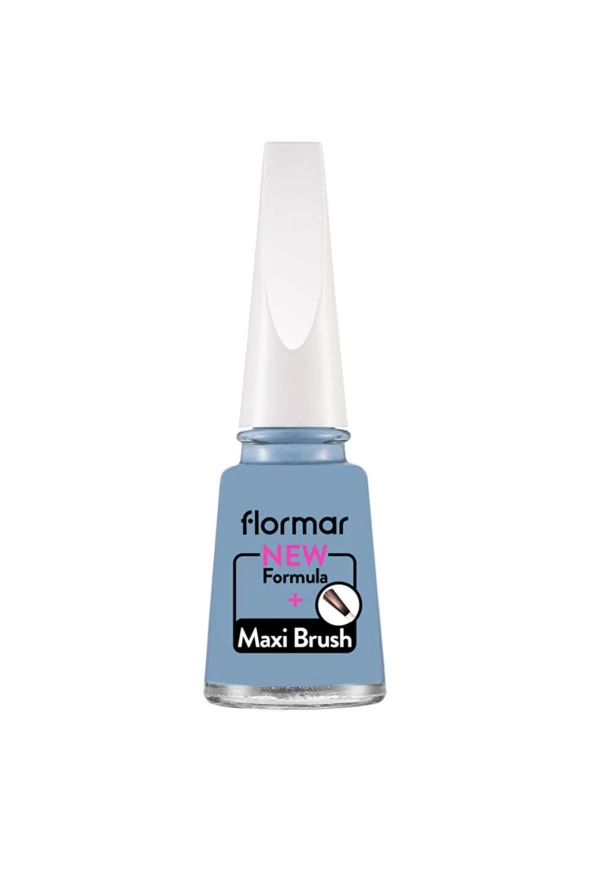 Flormar Oje - Nail Enamel 494 Ash Blue New 3400008