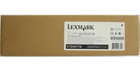 Tonersepeti Lexmark C734-C734X77G Orjinal Atık Kutusu