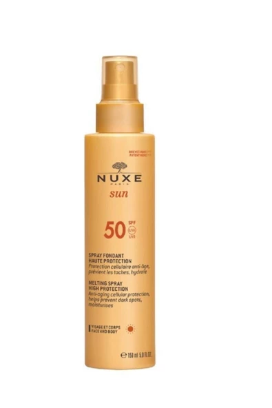 Nuxe Güneş Koruyucu Yüz ve Vücut Sütü SPF50 150 ml