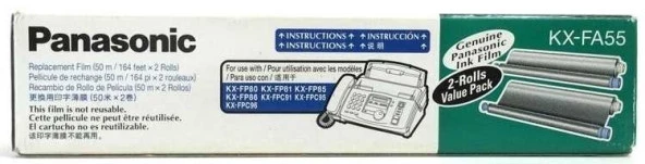 Tonersepeti Panasonic KX-FA53/KX-FA55 Orjinal Fax Filmi