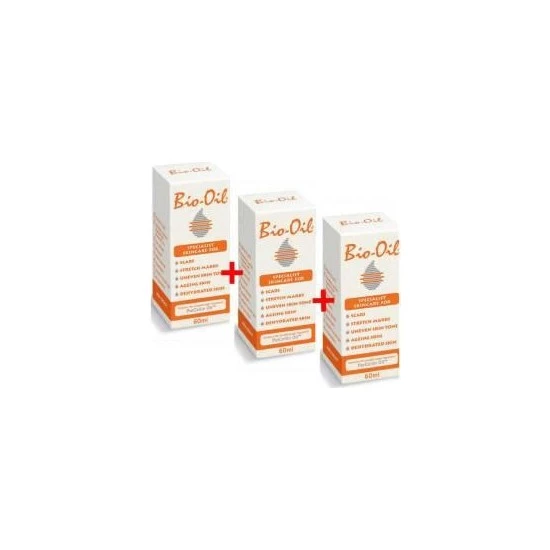 Bio-Oil Cilt Bakım Yağı 60 ml 3lü