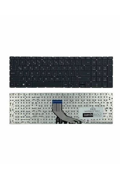 Hp ile Uyumlu 255 G7 (255S4ES), 255 G7 (2D231EA), 255 G7 (2D321EA) Notebook Klavye Siyah TR