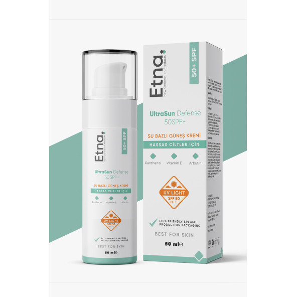 Etna Pharma Su Bazlı 50SPF+ Güneş Kremi 50 ML - 4
