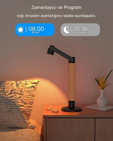 Newface MF02 RGB Masaüstü Tuya Destekli Ambiyans Dekoratif Lamba - 10