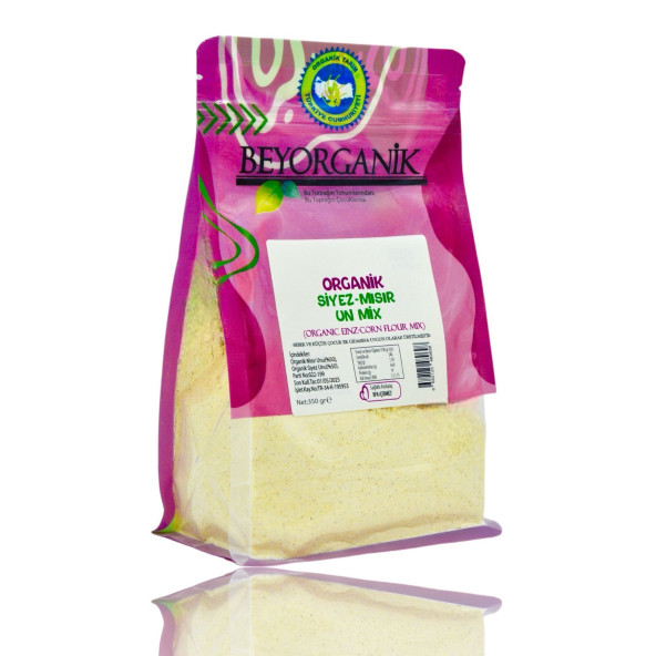 Organik Siyez-Mısır Un Mix 350gr