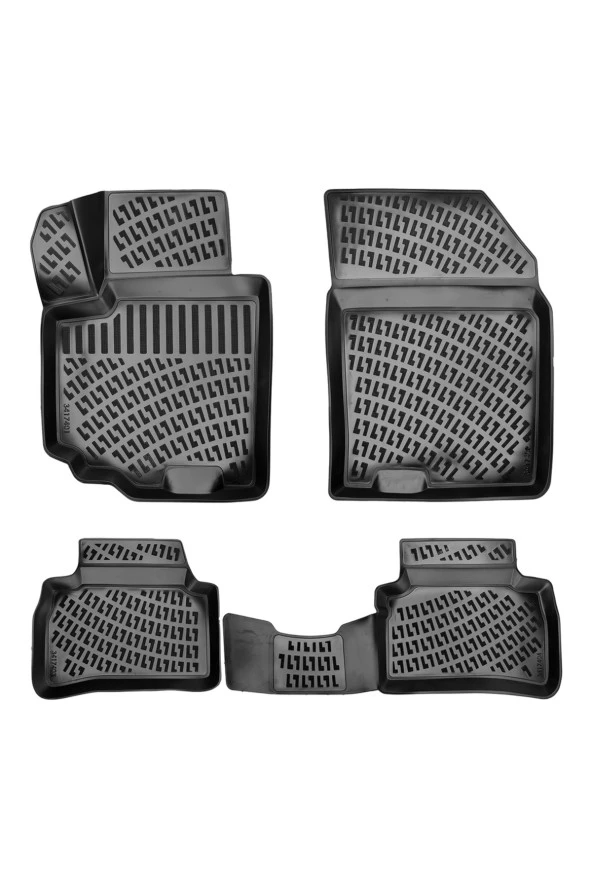 Suzuki Vitara 2015-2023 Siyah 3D Havuzlu Paspas - 2