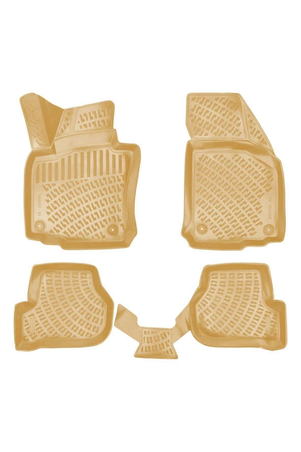 Volkswagen Golf 5 2003-2010 BEJ 3D Havuzlu Paspas - 2