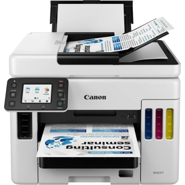 Tonersepeti Canon Maxify GX6040 Çok Fonksiyonlu Photoink Mürekkepli Tanklı Yazıcı Tarayıcı Fotokopi Faks