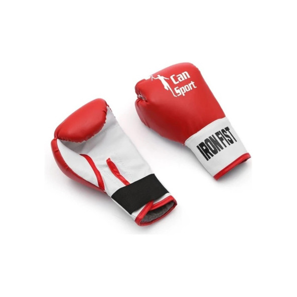 Can Sport 12 No Boks Eldiveni Iron Fist Kırmızı Beyaz 12 Oz - 2