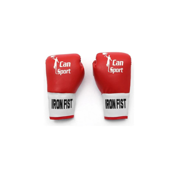 Can Sport 12 No Boks Eldiveni Iron Fist Kırmızı Beyaz 12 Oz - 3