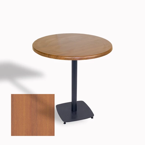 Egos Werzalit Yuvarlak Masa 70cm - Koyu Ahşap ürün görseli