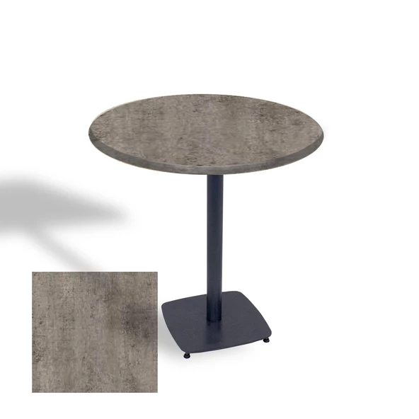 Egos Werzalit Yuvarlak Masa 70cm - Kahve Oxid