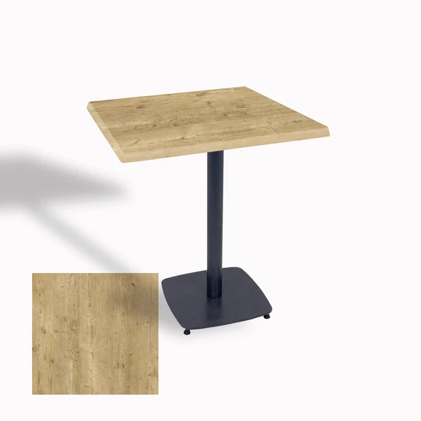 Egos Werzalit Kare Masa 70x70 - Avalon Pine ürün görseli