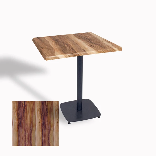 Egos Werzalit Kare Masa 70x70 - İndiana Wood ürün görseli