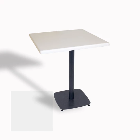 Egos Werzalit Kare Masa 70x70 - Beyaz ürün görseli