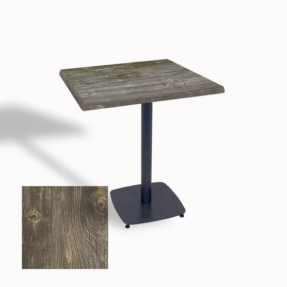 Egos Werzalit Kare Masa 70x70 - Old Pine ürün görseli