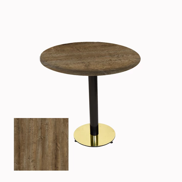 Karanfil Werzalit Yuvarlak Gold Masa Q80 - Canyon Hidalgo ürün görseli