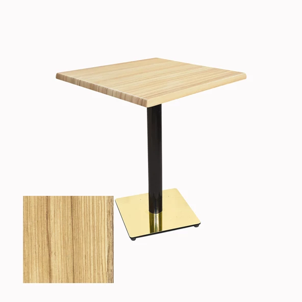 Karanfil Werzalit Gold Kare Masa 80X80 - Coco Bolo ürün görseli