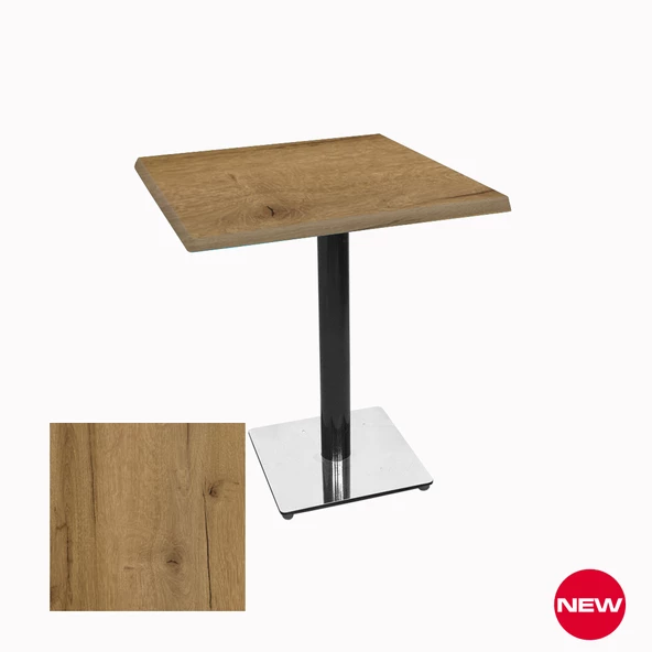 Karanfil Werzalit Kare Masa 70x70 - Canyon Palace Oak ürün görseli