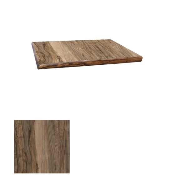 Laminat Masif Kenar Masa Tablası (100X100) - Indiana Shesman ürün görseli