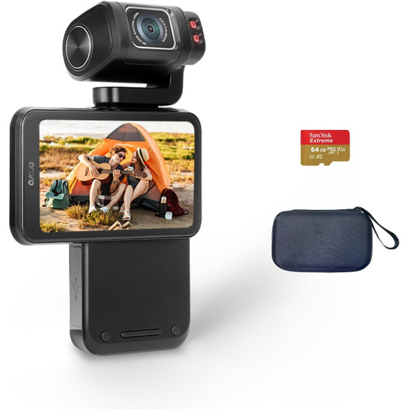 ORDRO Kamera 5K 56MP Video Kamera WiFi IR Gece Görüşlü Vlogging Kamera