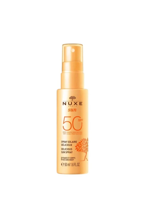 Nuxe Güneş Koruyucu Yüz ve Vücut Sütü SPF50 50 ml