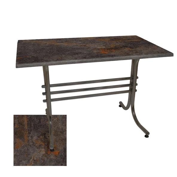 Japon Werzalit Mutfak Masası (70X120) ESB - Metalic Oxid 3 ürün görseli