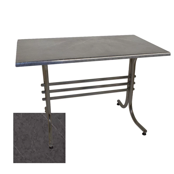 Japon Werzalit Mutfak Masası (70X120) ESB - Grey Marble ürün görseli