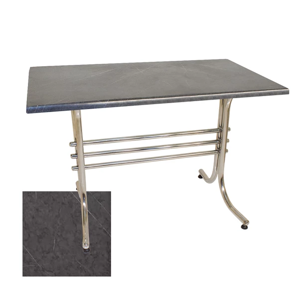 Japon Werzalit Mutfak Masası (80X140) - Grey Marble ürün görseli