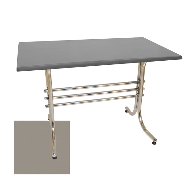 Japon Werzalit Mutfak Masası (70X120) - Koyu Gri ürün görseli