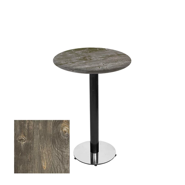 Bistro Masa (Karanfil Werzalit Yuvarlak Q 70cm) - Old Pine ürün görseli