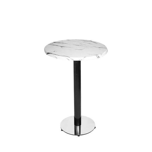 Bistro Masa (Karanfil Werzalit Yuvarlak Q 70cm)  - Afyon Mermer