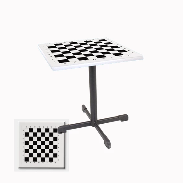 Halley Werzalit Kare ESB Mutfak Masası 80X80 - Santranç Beyaz ürün görseli