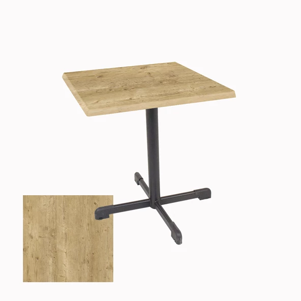 Halley Werzalit Kare ESB Mutfak Masası 80X80 - Avalon Pine ürün görseli